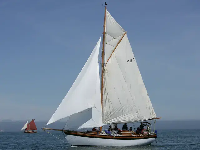 Custom Boats Alan Pape Gaff Cutter